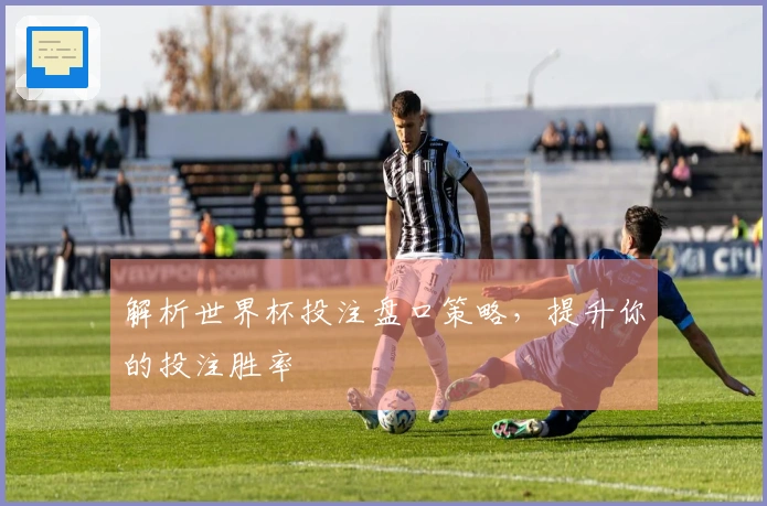 解析世界杯投注盘口策略，提升你的投注胜率